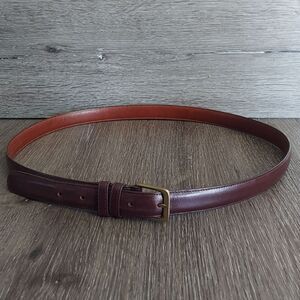 Vintage Coach 5700 1” Burnished Cowhide Leather Belt - Size 40